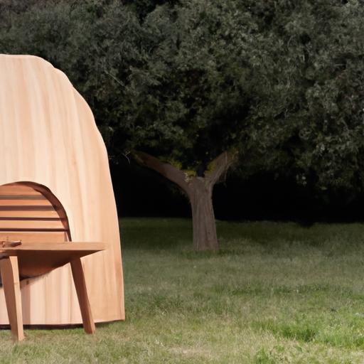 Wooden Structural Outdoor Bedes – Marco Lavit Designs the Hut Lounge Bed for Ethimo (TrendHunter.com)
