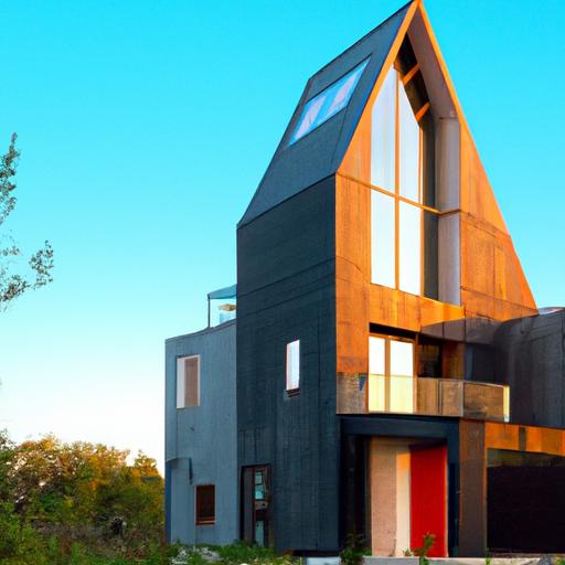 Modern A-Frame Toronto Homes – Reign Architects Designs the Contemporary House Caroline (TrendHunter.com)